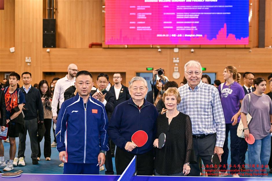 Small Ball Still Moving the World: Ping Pong Diplomats Return to Shanghai