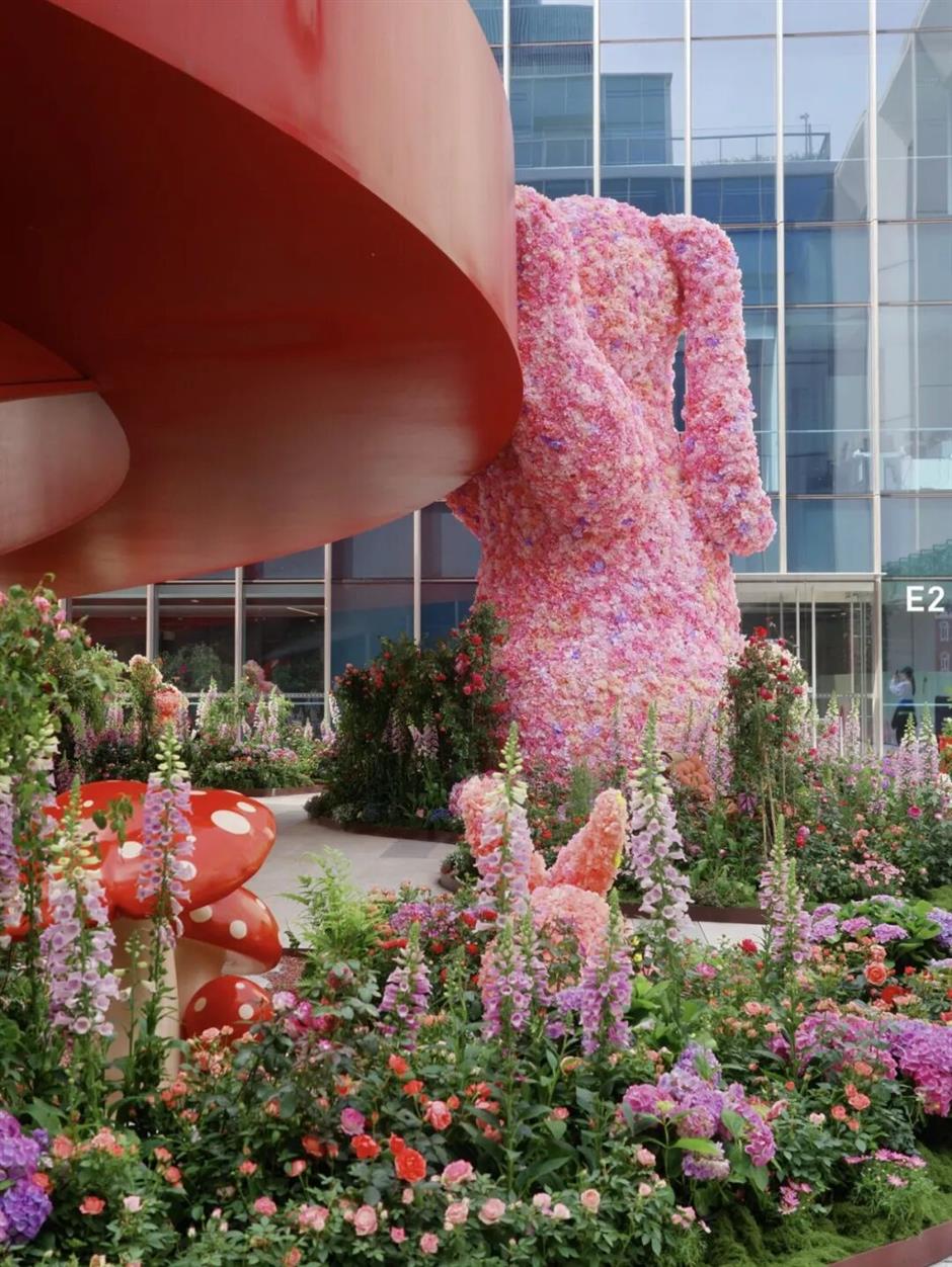 800米花巷+1.5公里绣球花岸!前滩花街刷屏整个春天