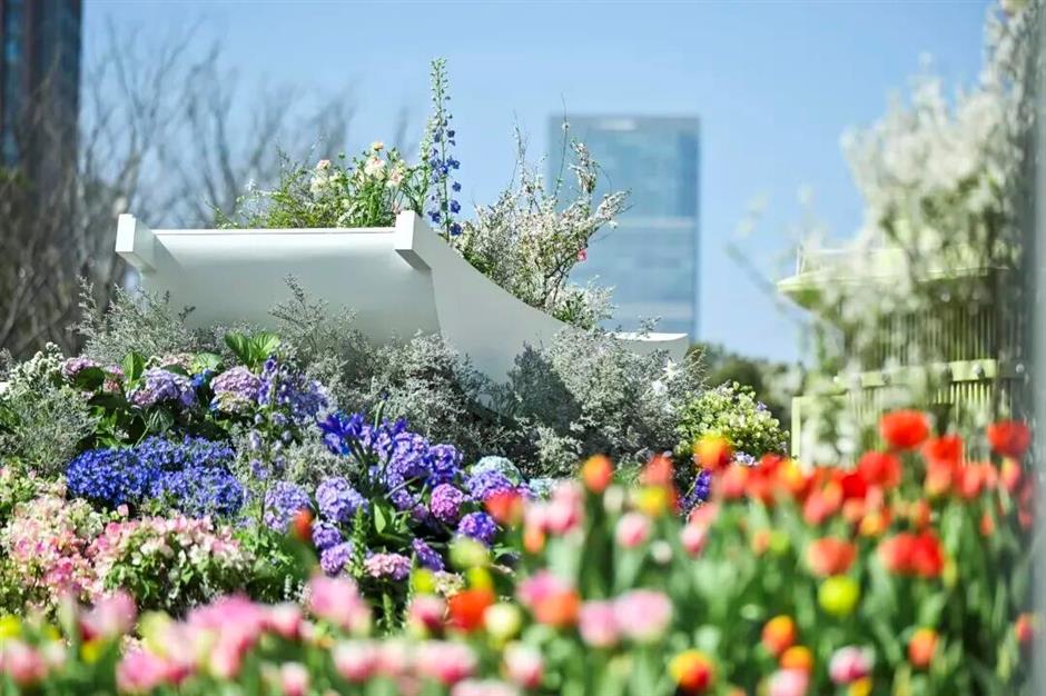 出门即春天!上海街区春日氛围感拉满了