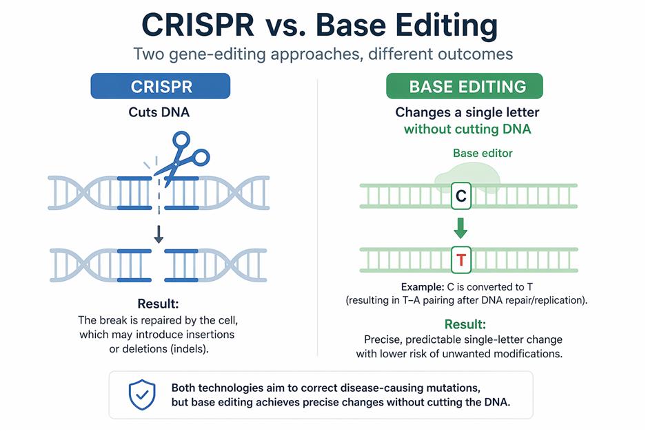 CorrectSequence Therapeutics Signals a Safer Path for Gene Editing with Base Editing Breakthrough