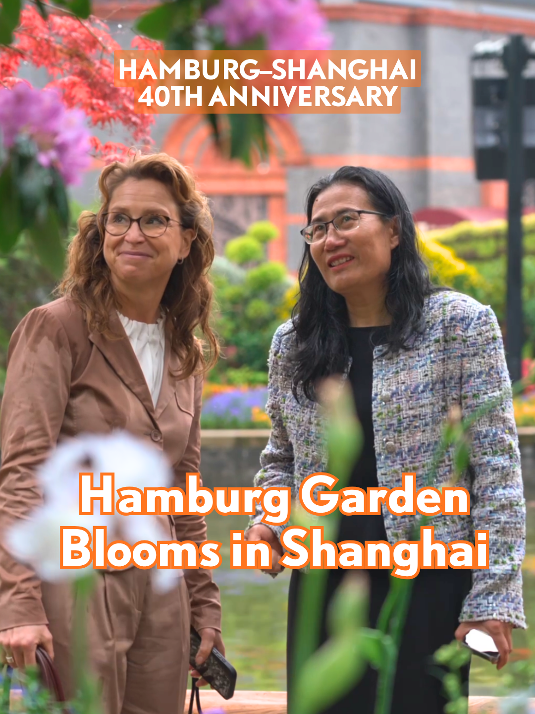 Hamburg Garden Blooms in Shanghai to Mark 40 Years of Sister-City Ties
