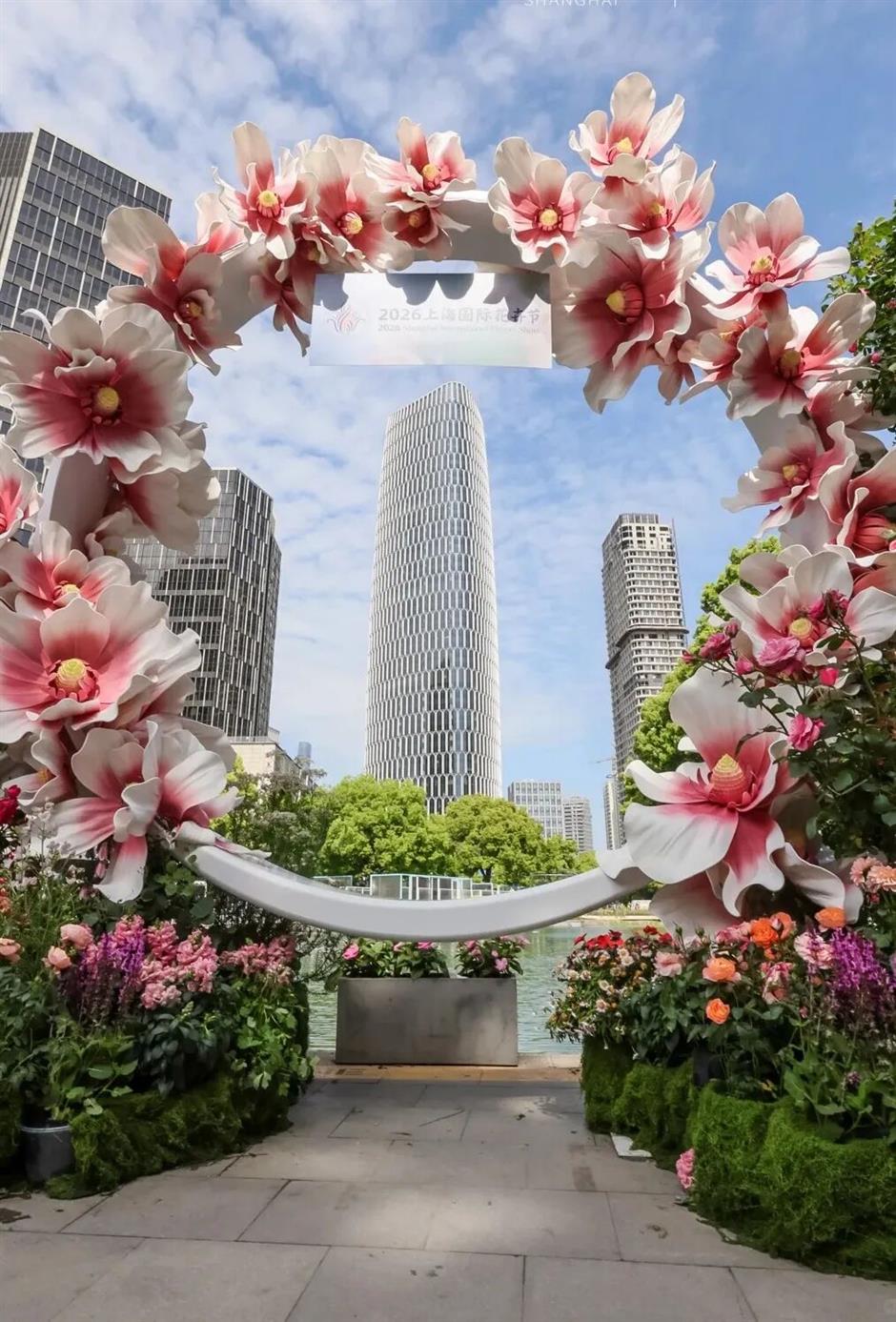 满城花海!上海竟把绝美春天搬进各大商场