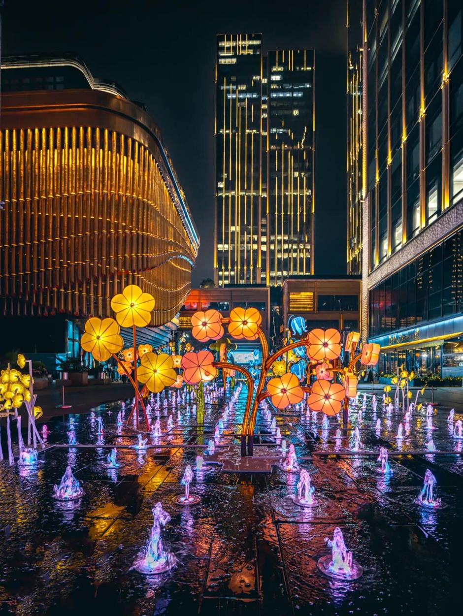 满城花海!上海竟把绝美春天搬进各大商场