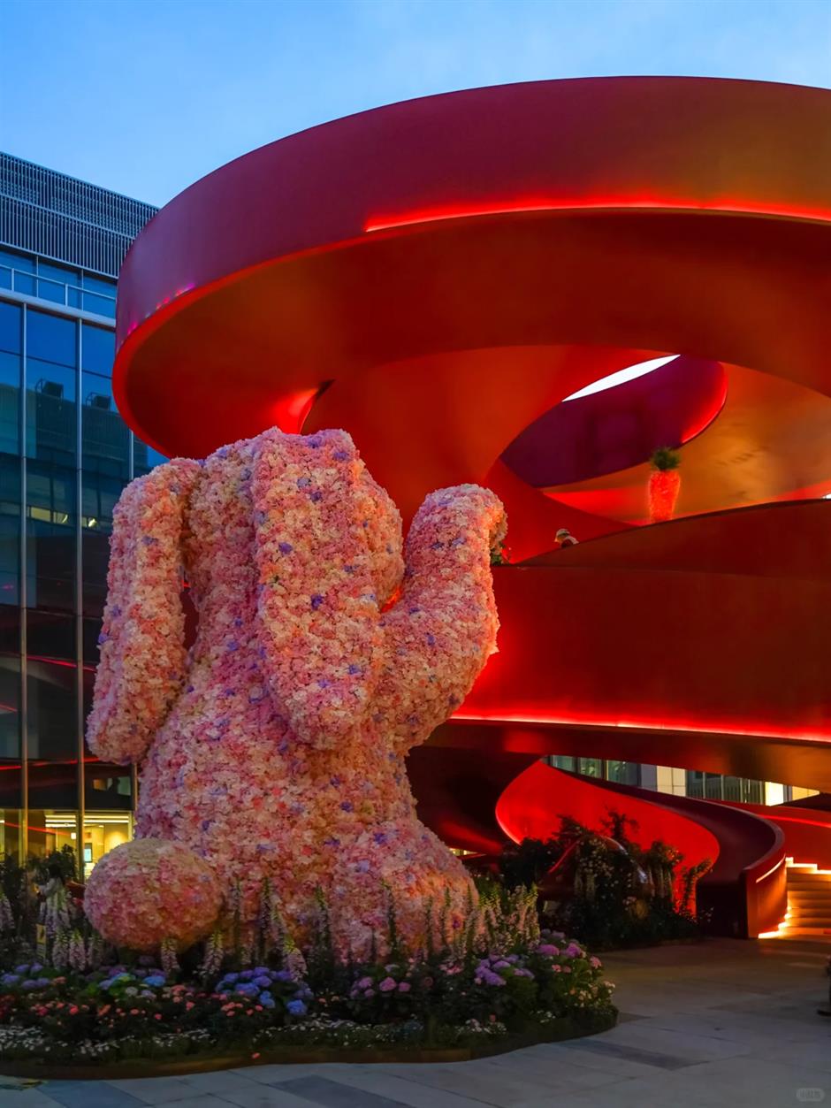 满城花海!上海竟把绝美春天搬进各大商场