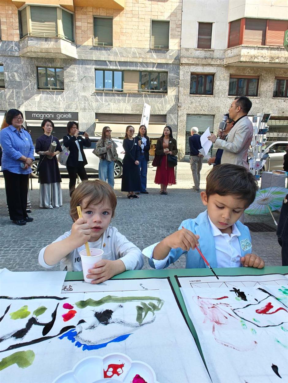 Qingpu Day Highlights Shanghai Youth Cultural Exchange Event in Milan