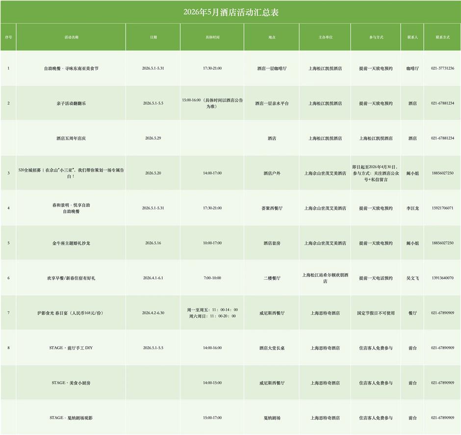 五一趣游松江!六大主题路线+百场活动!解锁沪郊假日全玩法