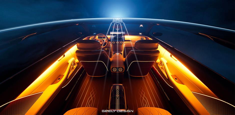On a Global Car 'Catwalk,' Chinese Concept Cars Strut Their Stuff