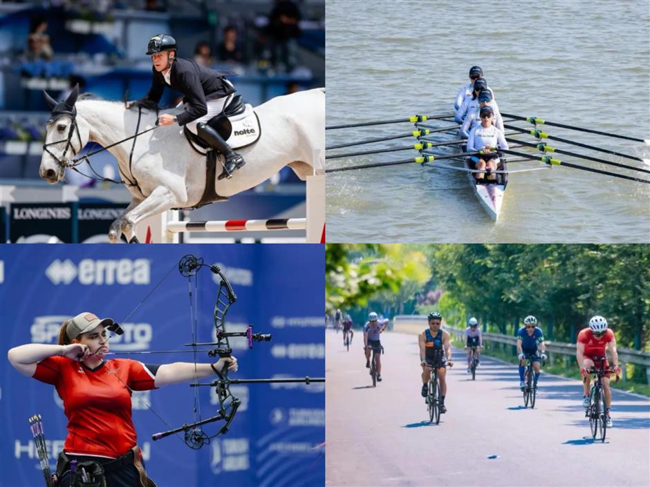 Sporting events, exhibitions & performances in May
