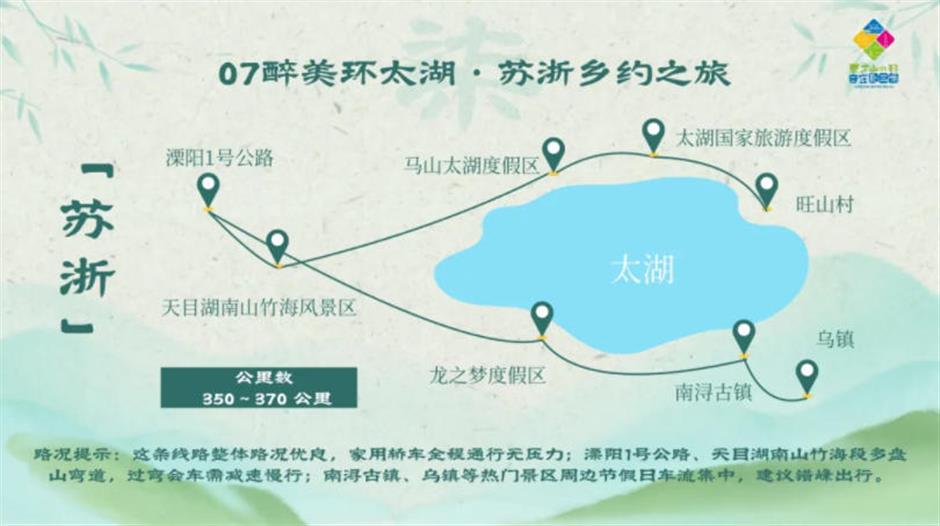 长三角乡村自驾游十大精品路线发布