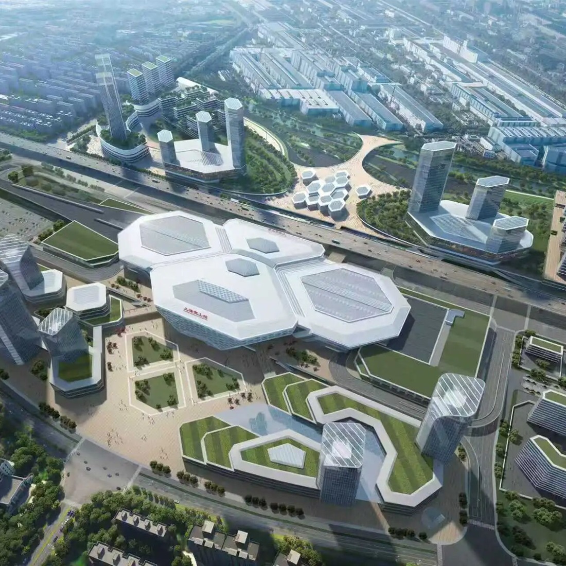 Shanghai's Two New Mega Stations to Open Next Year