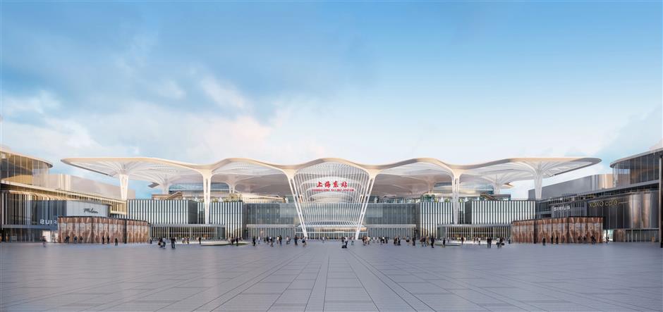 Shanghai's Two New Mega Stations to Open Next Year