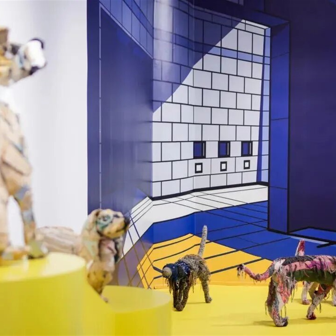 This Shanghai Art Show Invites Humans into a Dog's World
