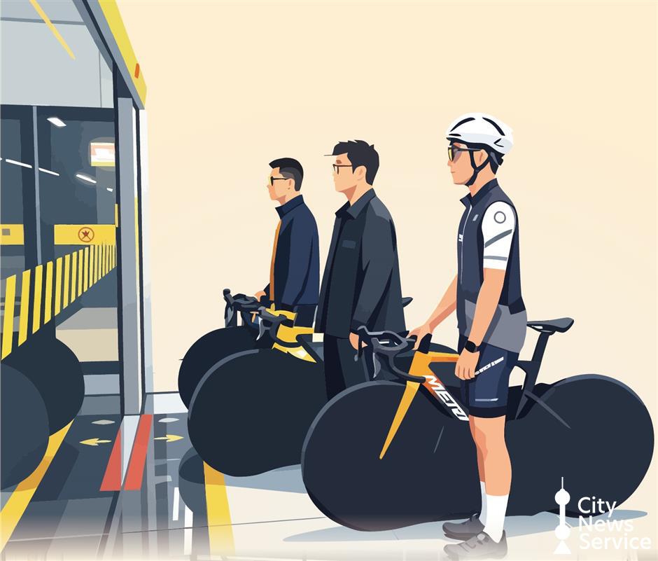 Shanghai Metro: No Regular Bikes Allowed for Now