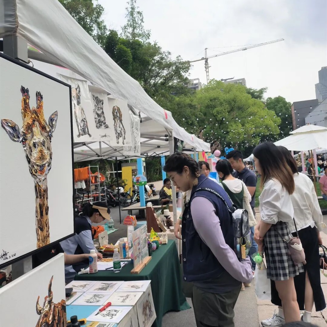 Life and Art: Chill out at the Weekend Xinhua Lane Market