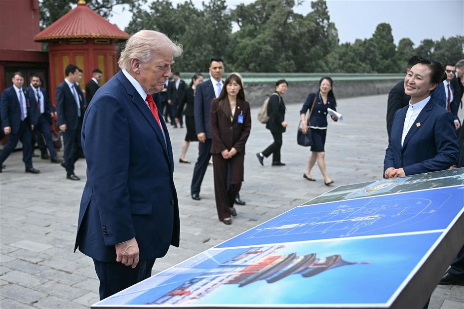 Temple of Heaven Becomes 1st Stop After Xi-Trump Summit in Beijing