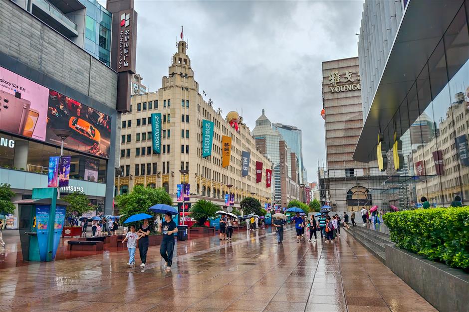 Shanghai Heads Into Muggy and Rainy Week