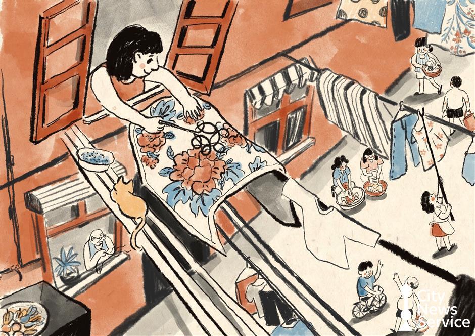 Illustration Show Bridges Past Memories and Present Moments