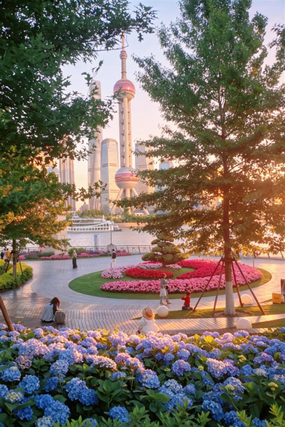 初夏顶流来了!上海绣球花海全面盛放