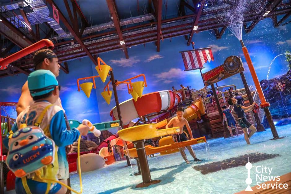 Calabash Brothers Make a Splash as Ski Resort Water Park's Summer Season Starts