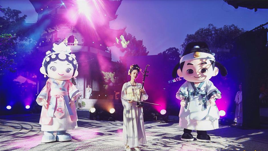 Ancient Town Becomes Open-Air Theater in Art-Digital Cultural Combo