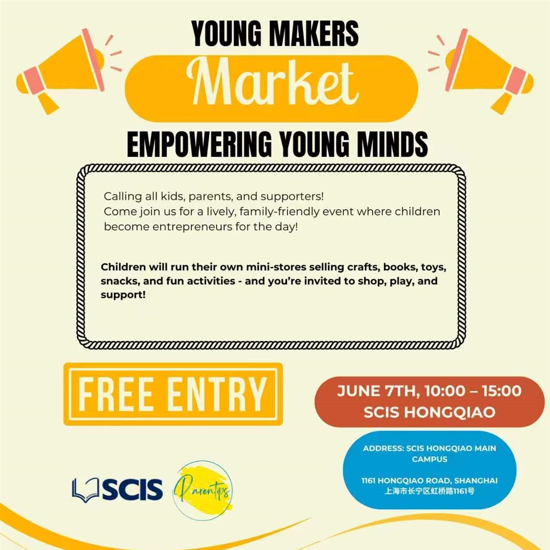 Show Your Support for Young Entrepreneurs at the Young Makers Market