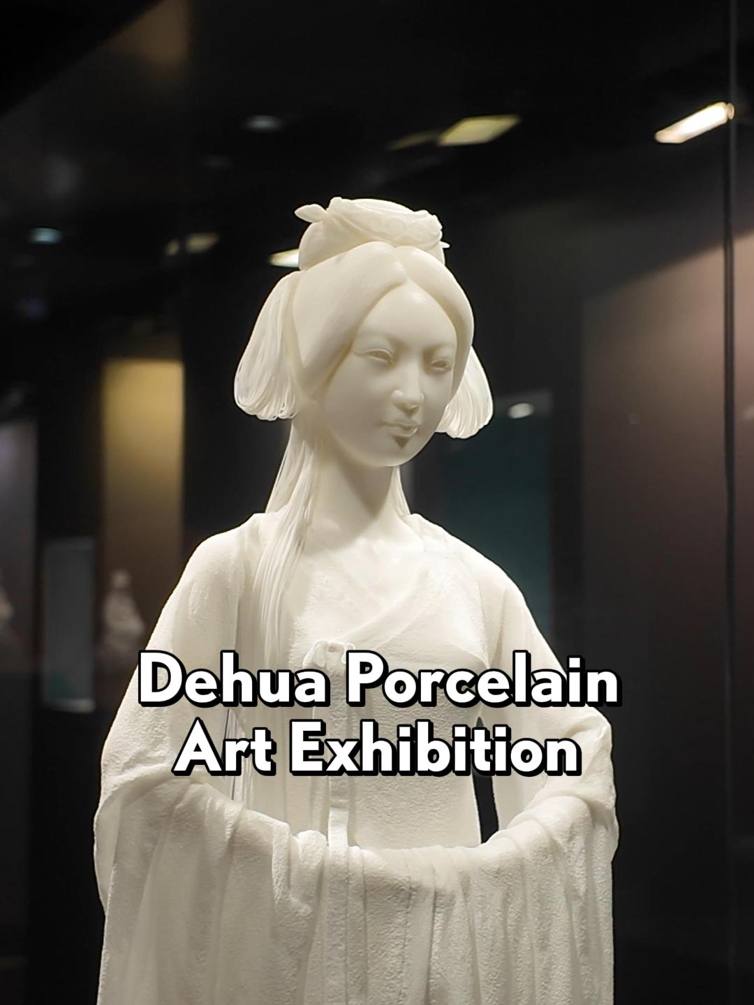Tongji University Museum Hosts Dehua Porcelain Art Exhibition