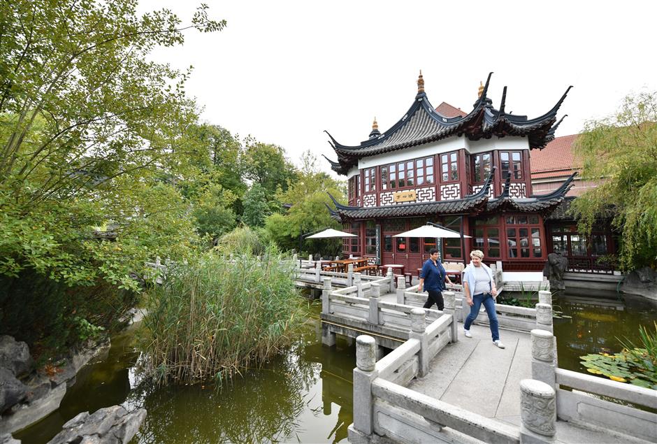 Germany's Yuyuan Garden Anchors 40 Years of Shanghai-Hamburg Ties