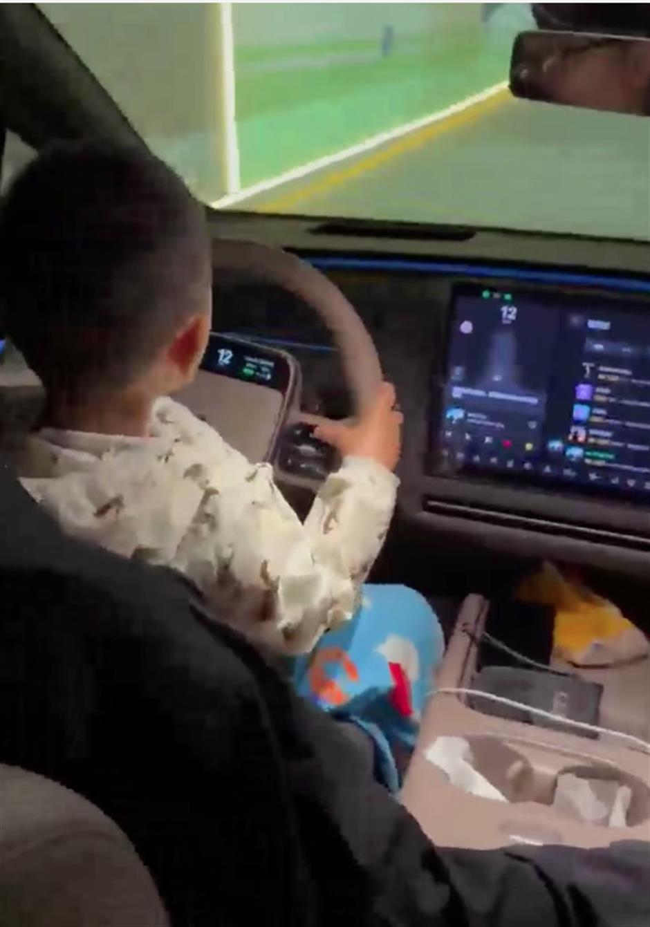 Video of Toddler 'Driving' SUV Sparks Safety Concerns Online