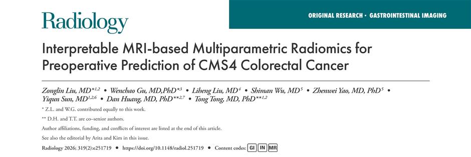 AI-Powered MRI Enables Non-Invasive Preoperative Prediction of Deadly Colorectal Cancer Subtype
