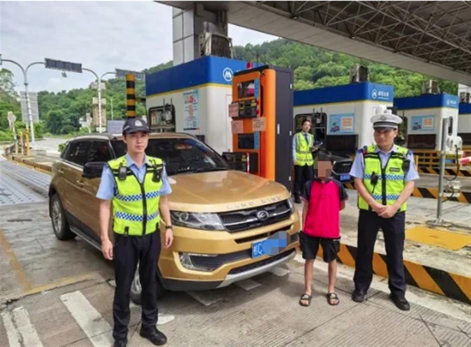 Boy, 12, Caught Driving Stolen Car Alone on Expressway After 6-Hour Joyride