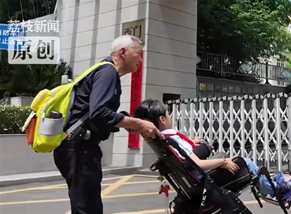 Grandfather Becomes Pillar for Boy Battling SMA for 9 Years
