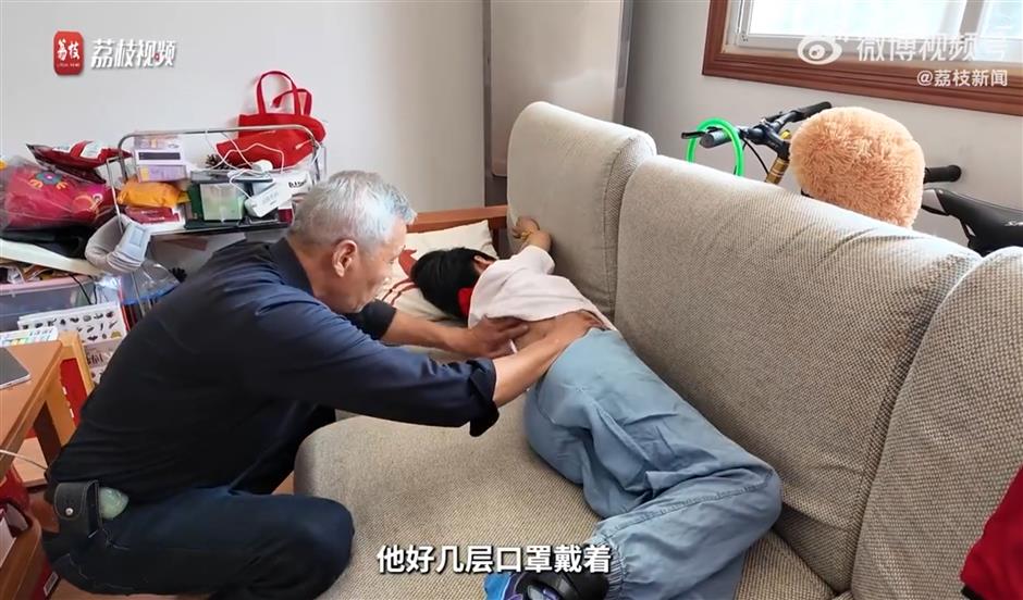 Grandfather Becomes Pillar for Boy Battling SMA for 9 Years