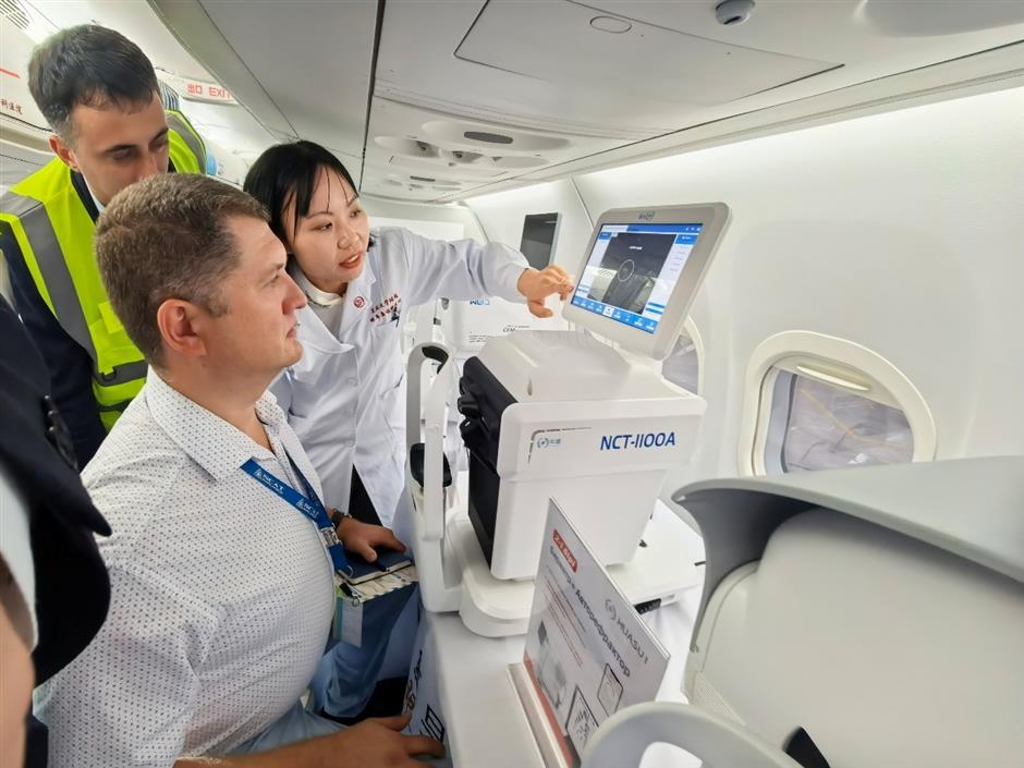 Shanghai's 'Flying Hospital' Travels to Kazakhstan for Medical Mission
