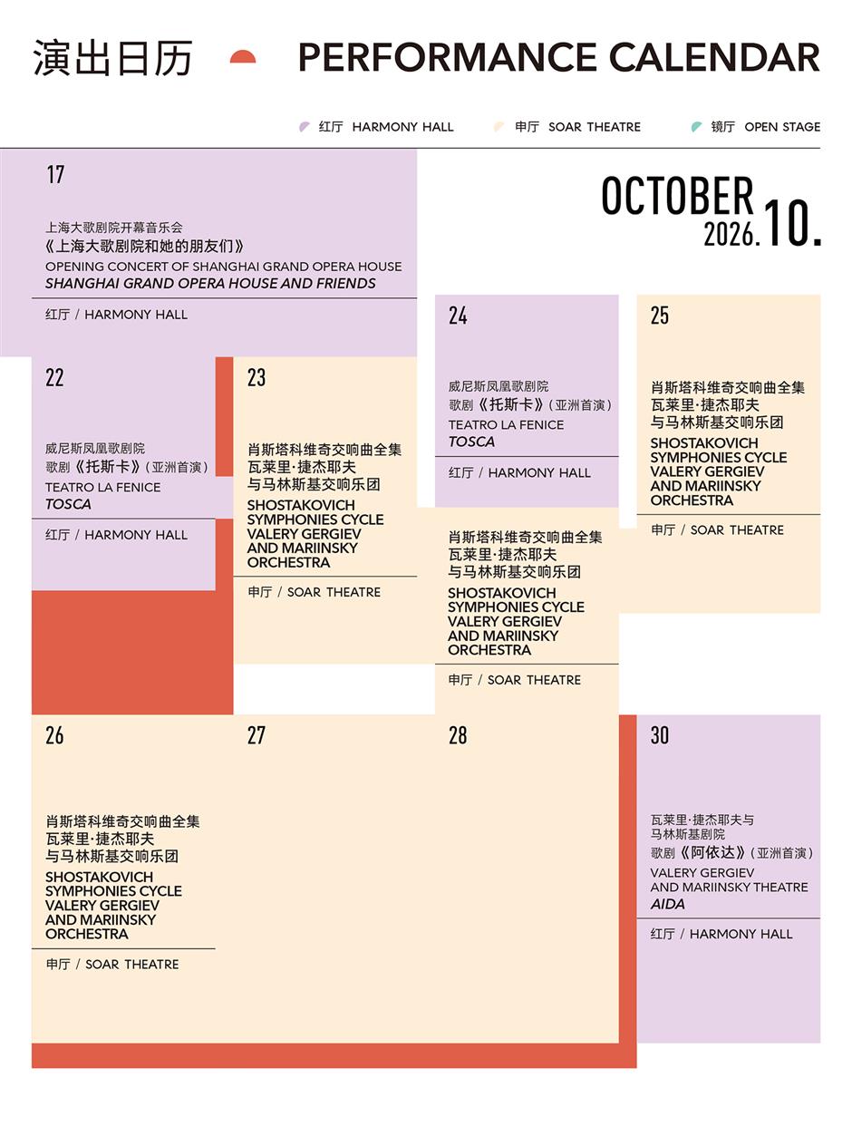 Shanghai Grand Opera House Opens on Oct 17, New Season Announced