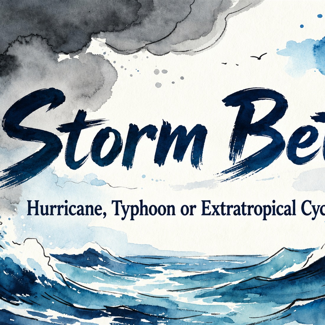 Storm Bet: Hurricane, Typhoon or Extratropical Cyclone?