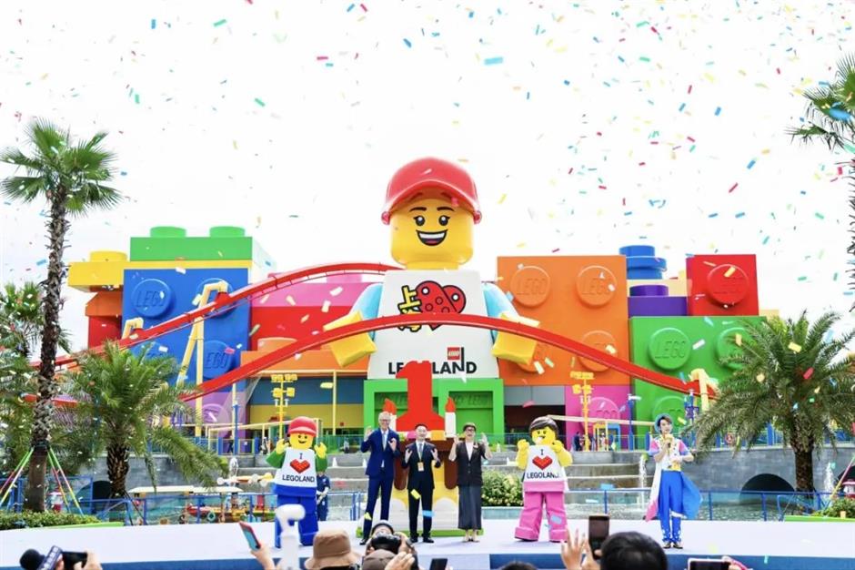 年客流200万!上海乐高乐园开园一周年