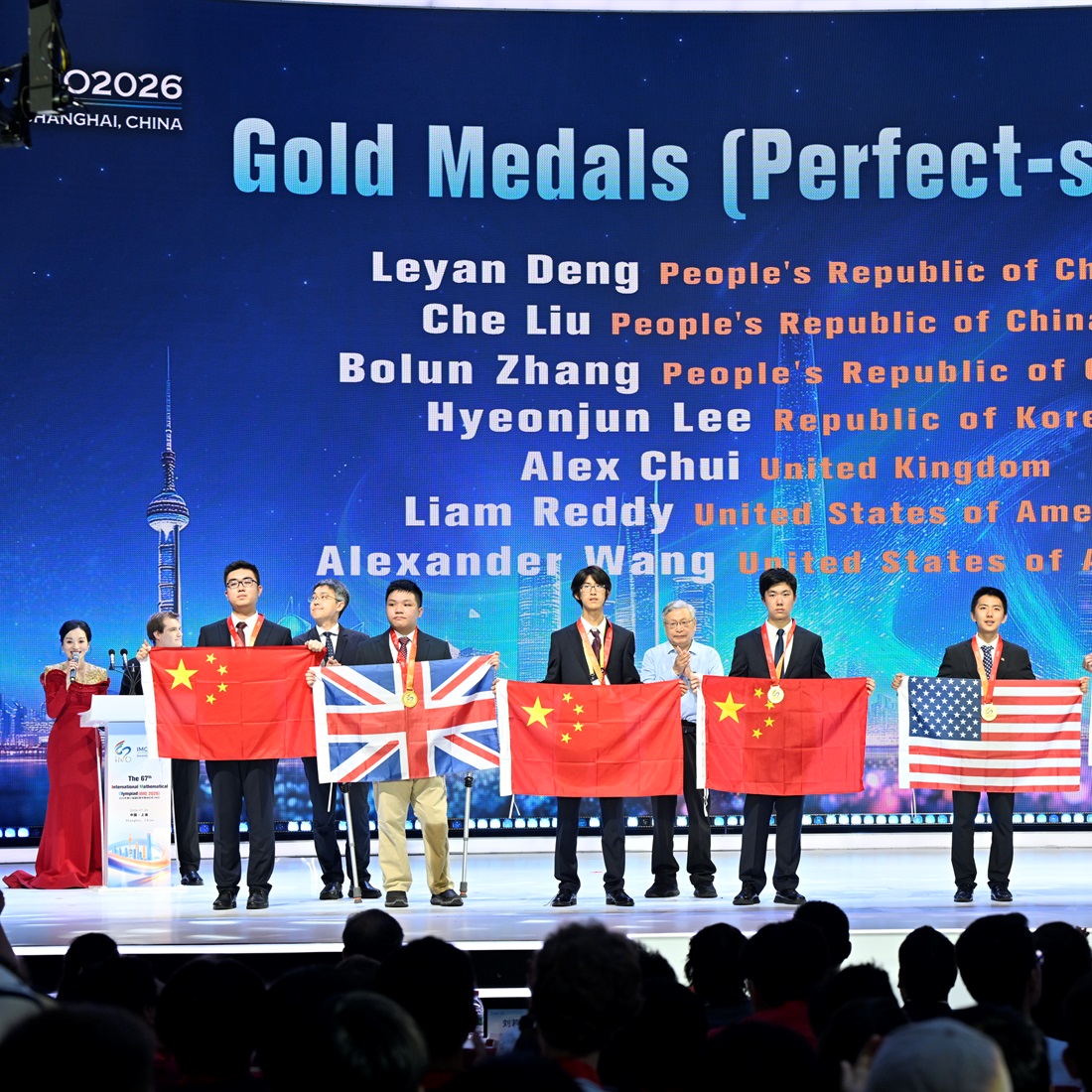 China Reigns at International Mathematical Olympiad in Shanghai