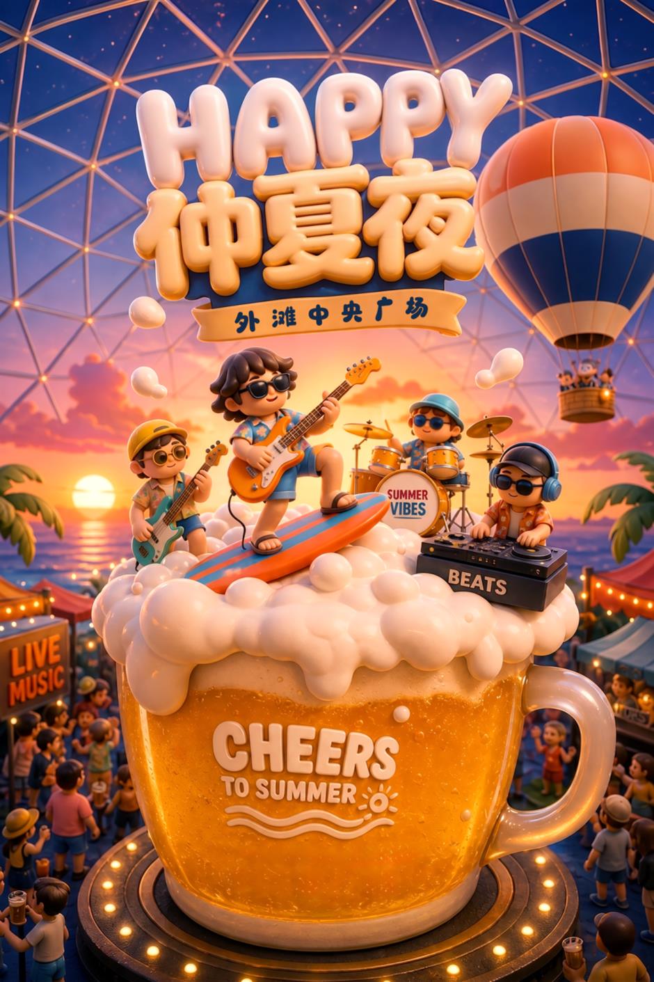 上海夏夜,免费听一场落日音乐会!