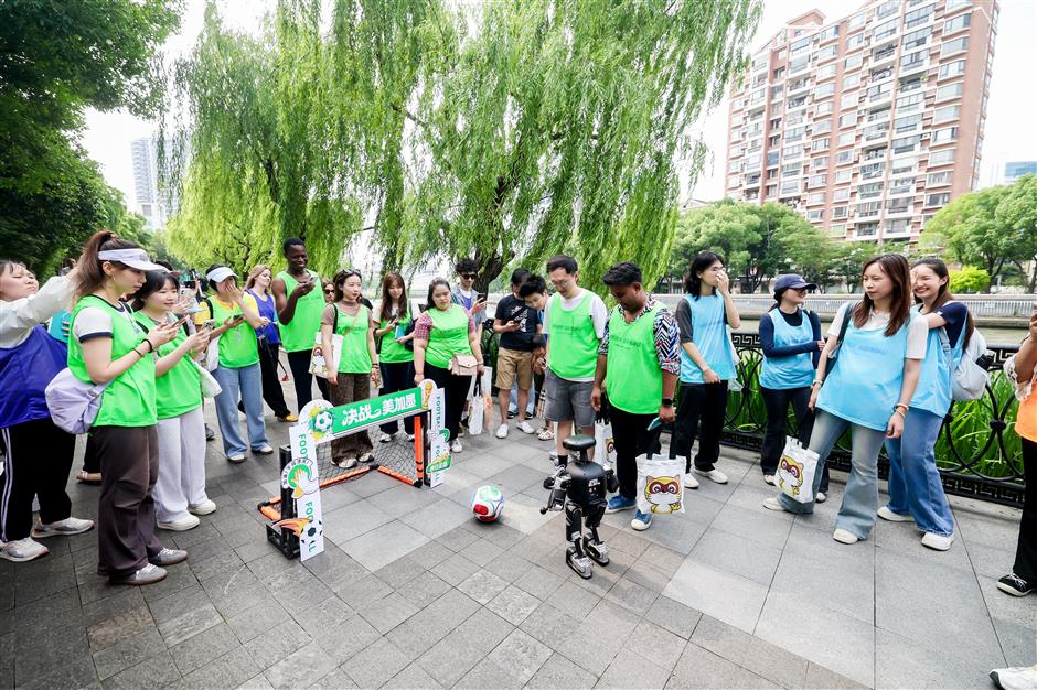 AI Walkathons, Animation Worlds, And Hello Kitty Arrive in Jing'an