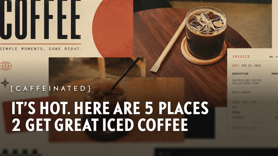 [Caffeinated] It's HOT. Here are 5 Places 2 Get Great Iced Coffee