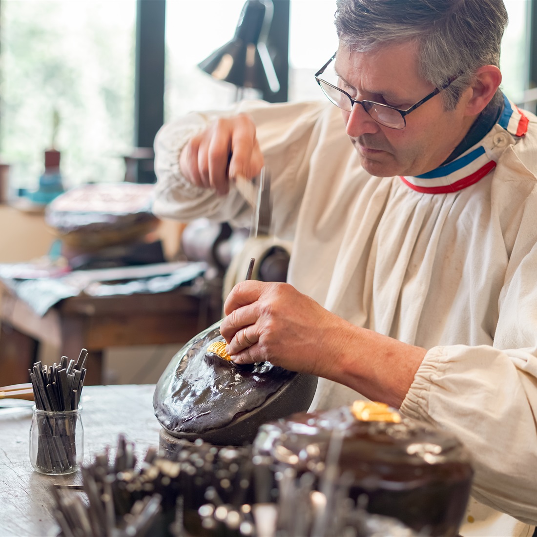 'Recreates Gestures' for Creating Iron Age Gold Necklace