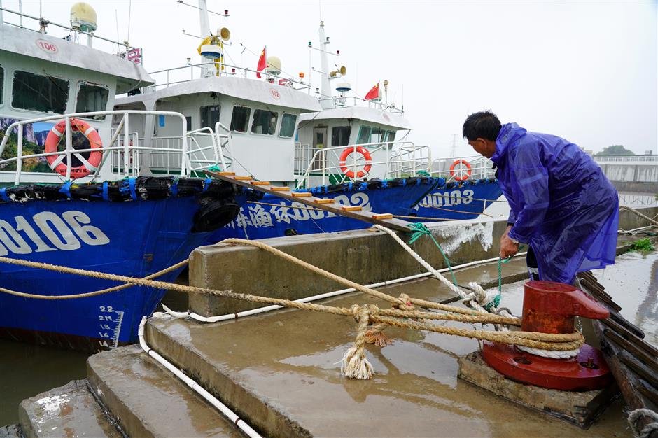 [Weather] Shanghai to See Strong Winds, Rain on Sunday as Typhoon Dolphin Moves Closer