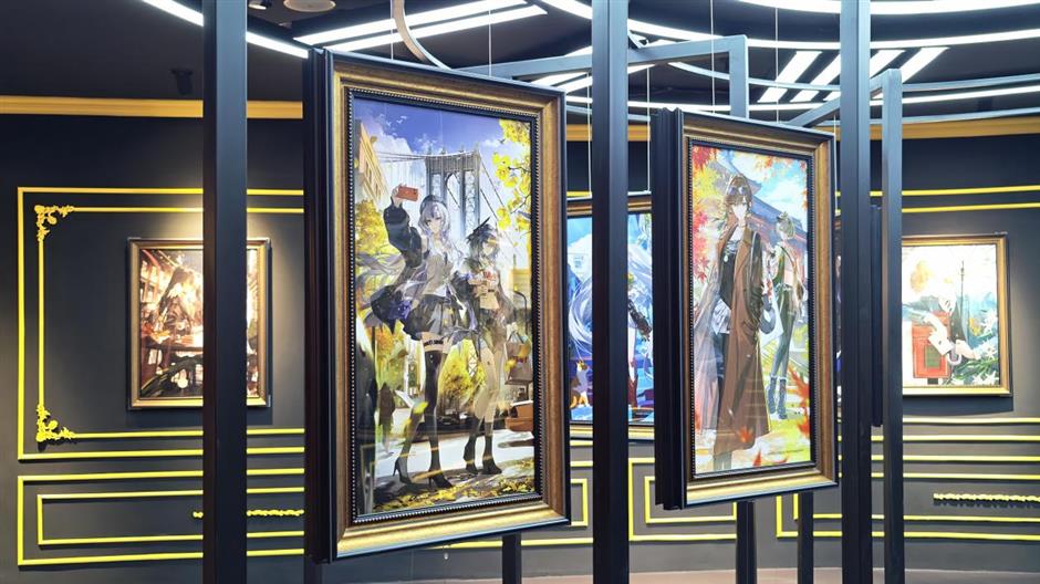 'Punishing: Gray Raven' Brings Immersive Art Pop-Up to Nanjing Road