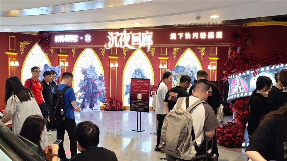 'Punishing: Gray Raven' Brings Immersive Art Pop-Up to Nanjing Road