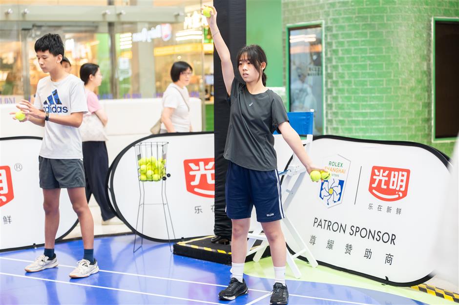 Shanghai Tennis Masters Kicks off Ball Kid Selection