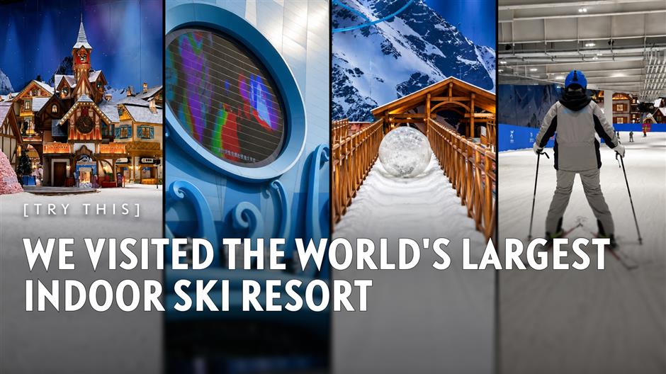 [Try This] We Visited The World's Largest Indoor Ski Resort
