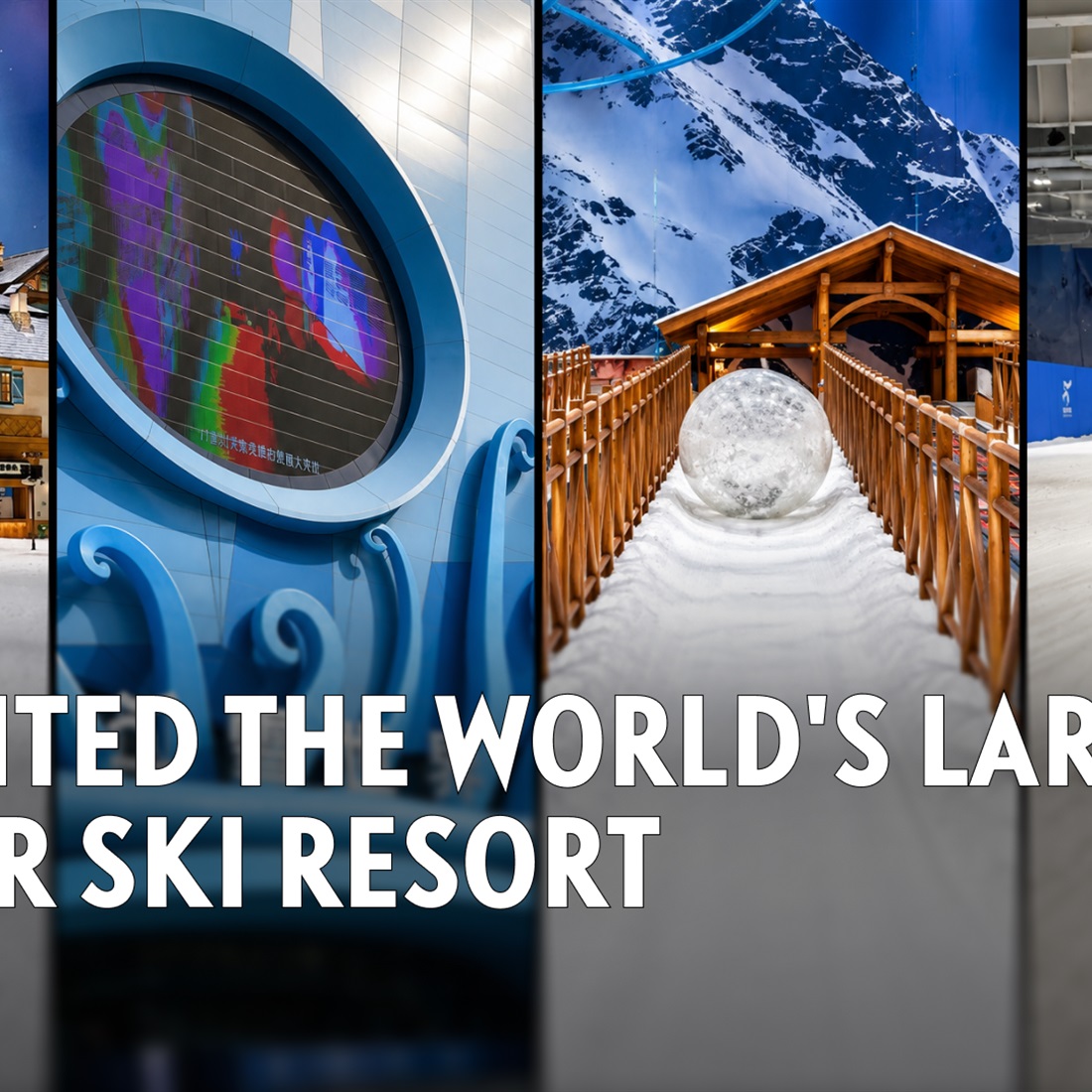 [Try This] We Visited The World's Largest Indoor Ski Resort
