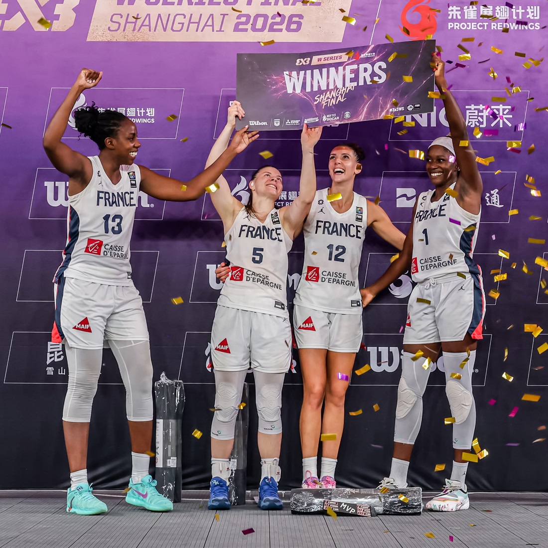 French Clinches FIBA 3x3 Women's Series Shanghai Crown