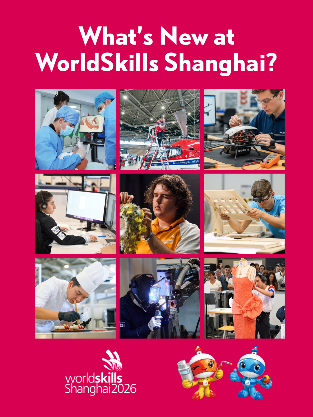 What's New At WorldSkills Shanghai 2026?