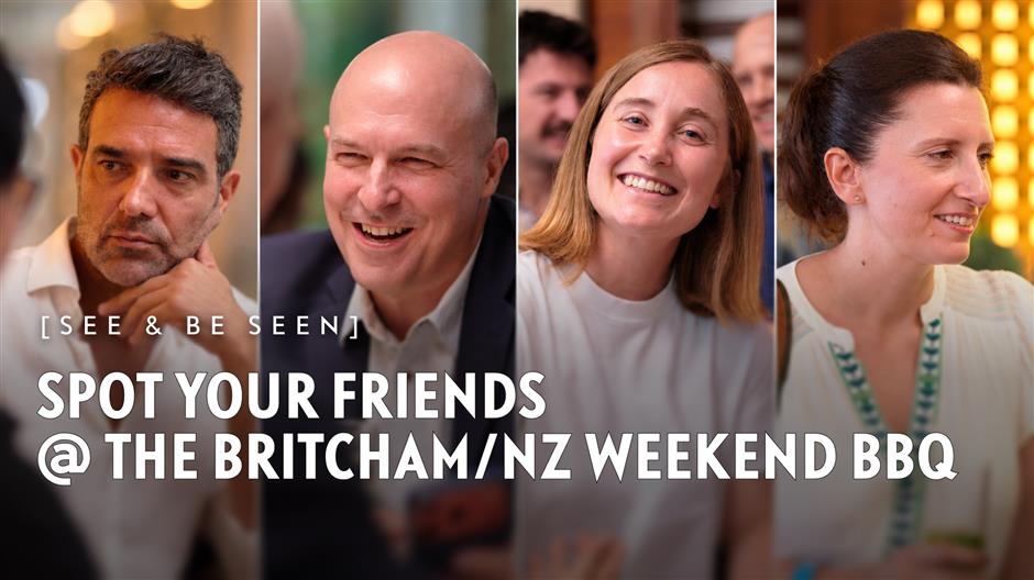 [See & Be Seen] Spot Your Friends @ The BritCham/NZ Weekend BBQ